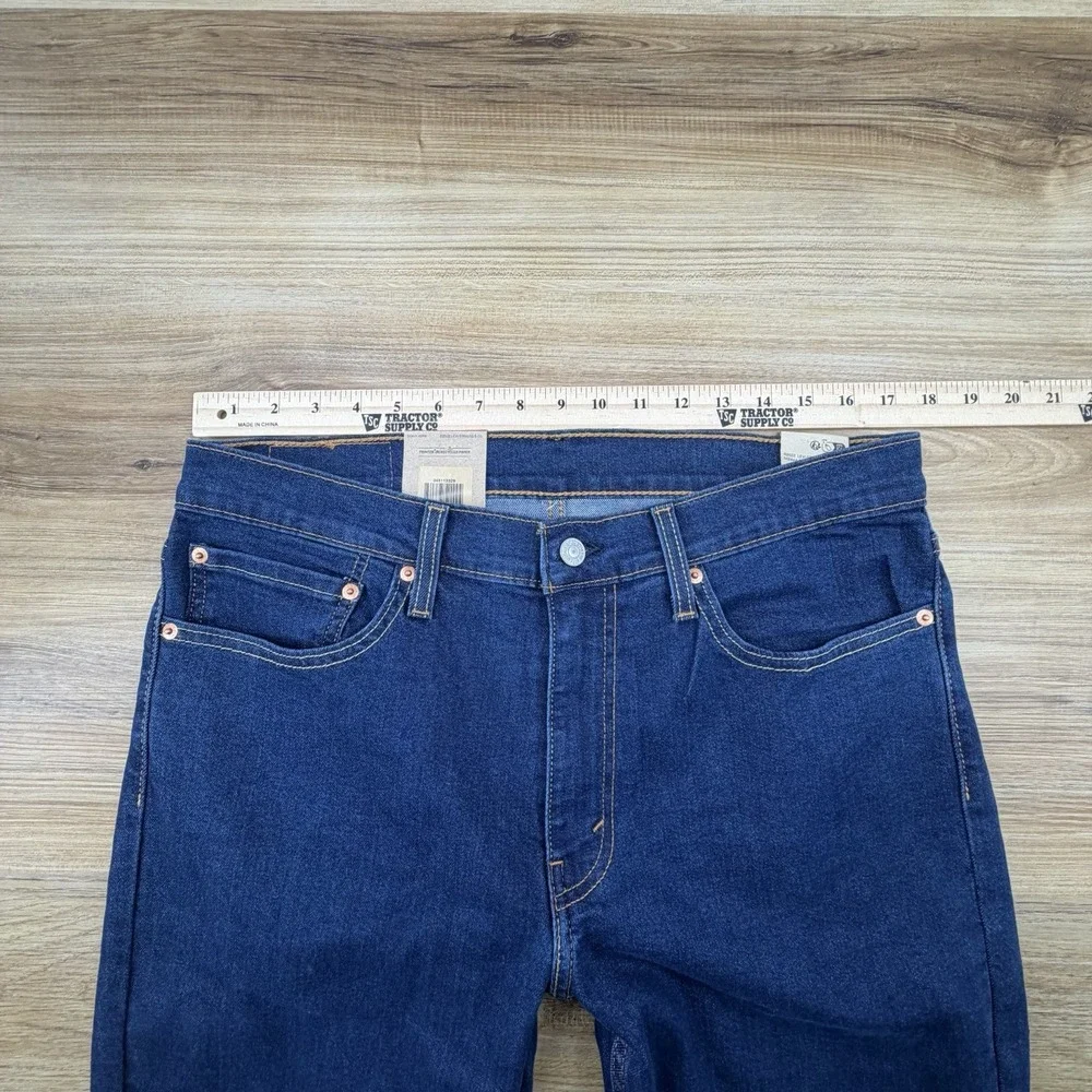 Levis 511 Slim Fit Jeans Slim Fit Stretch Jeans Blue Dark Wash 045113329 34x32